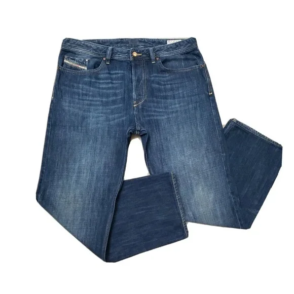 Diesel Men's KORRIK Comfort Straight Button Fly Denim 36×30